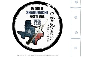 World Shakuhachi Festiva Texas 2025に参加します