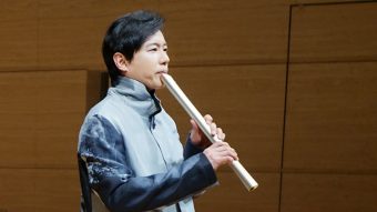 Dozan Fujiwara used AireedX Metal Shakuhachi at his sole Concert